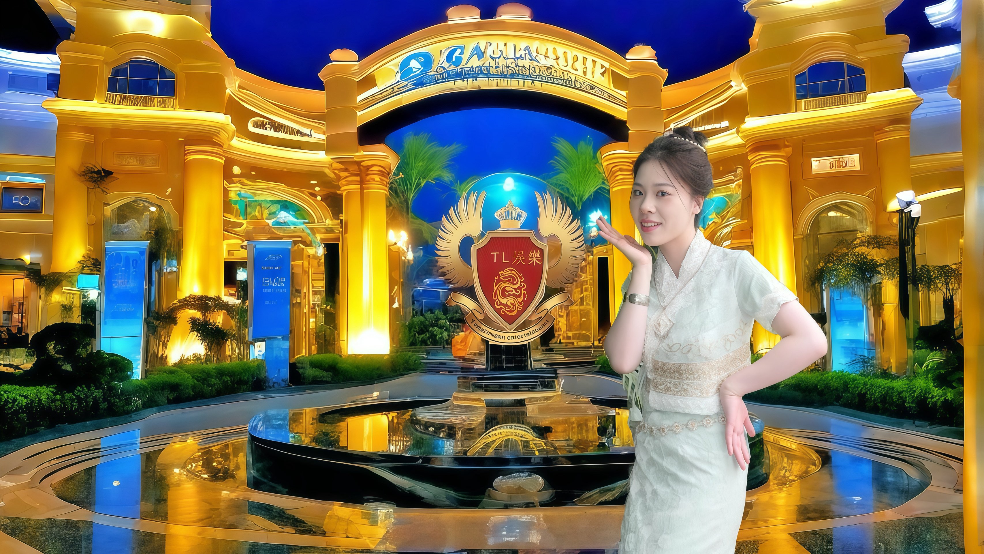 腾龙娱乐无边际泳池